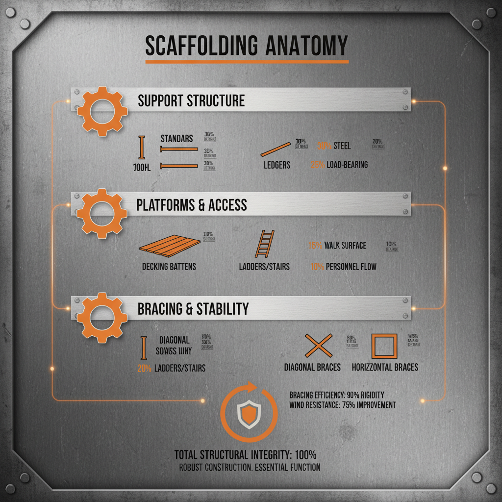 Understanding the Basic Components of Scaffolding for Safe Construction Practices