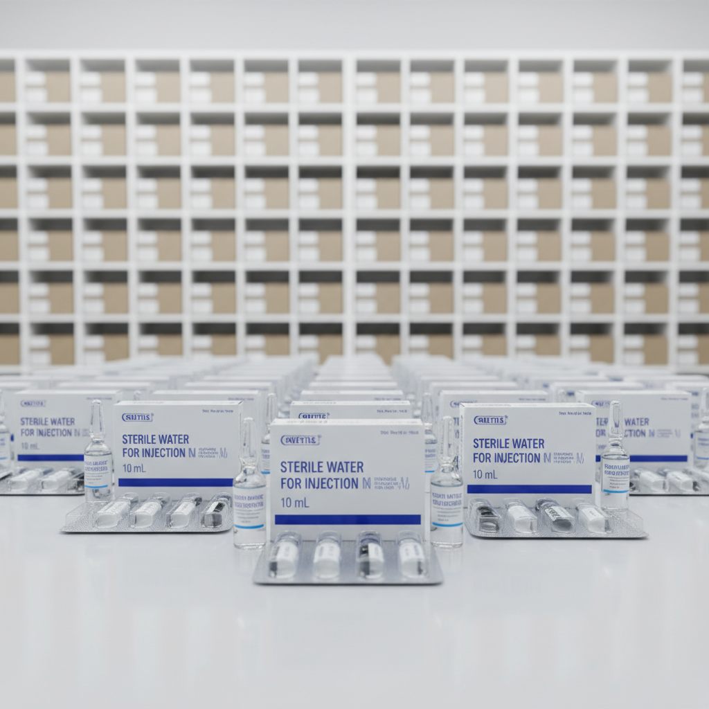 Essential sterile water for injection 10 ml in Healthcare and Pharmaceutical Applications