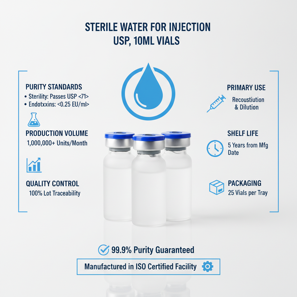 Comprehensive Guide to Sterile Water Vials 10ml for Healthcare and Pharmaceutical Use