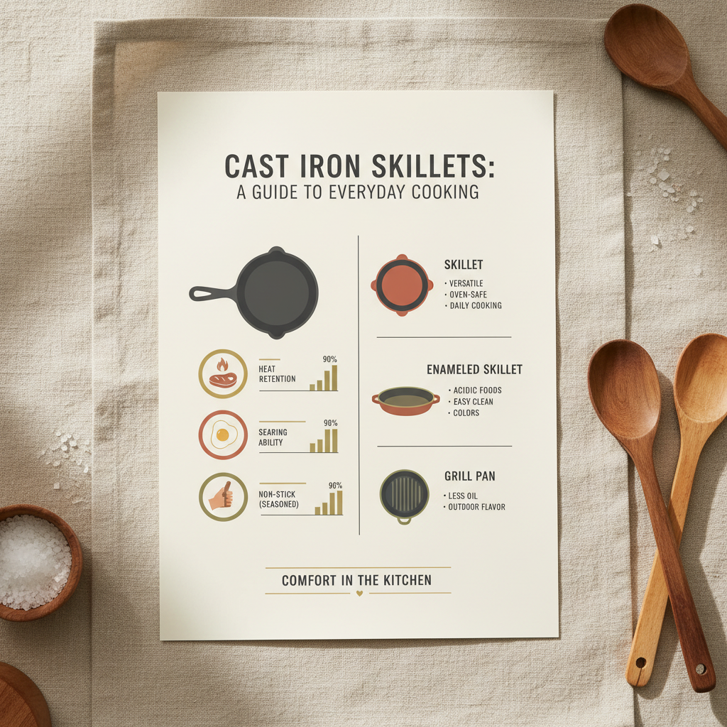 Exploring the World of Different Cast Iron Skillets and Their Culinary Uses