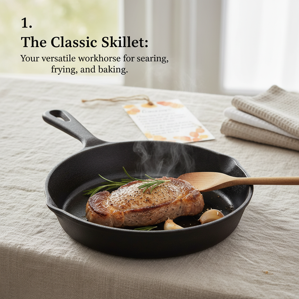 Exploring the Versatility of Different Types of Cast Iron Pans for Modern Cooking