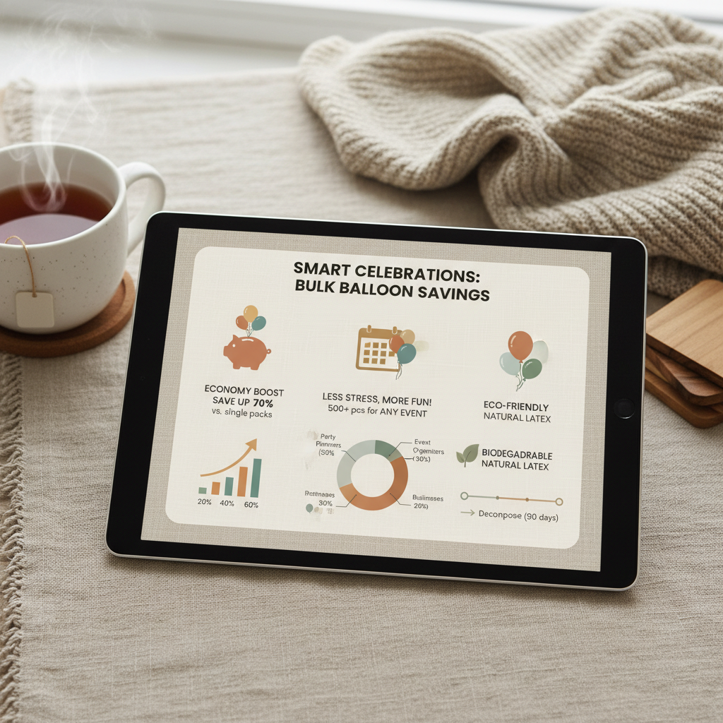 Optimizing Costs with Bulk Buy Latex Balloons for Events and Marketing