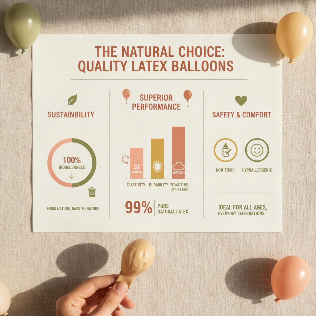 Exploring the World of Quality Latex Balloons and Their Diverse Applications