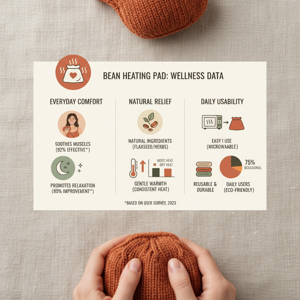 The Versatile Bean Heating Pad A Natural Solution for Pain and Wellness