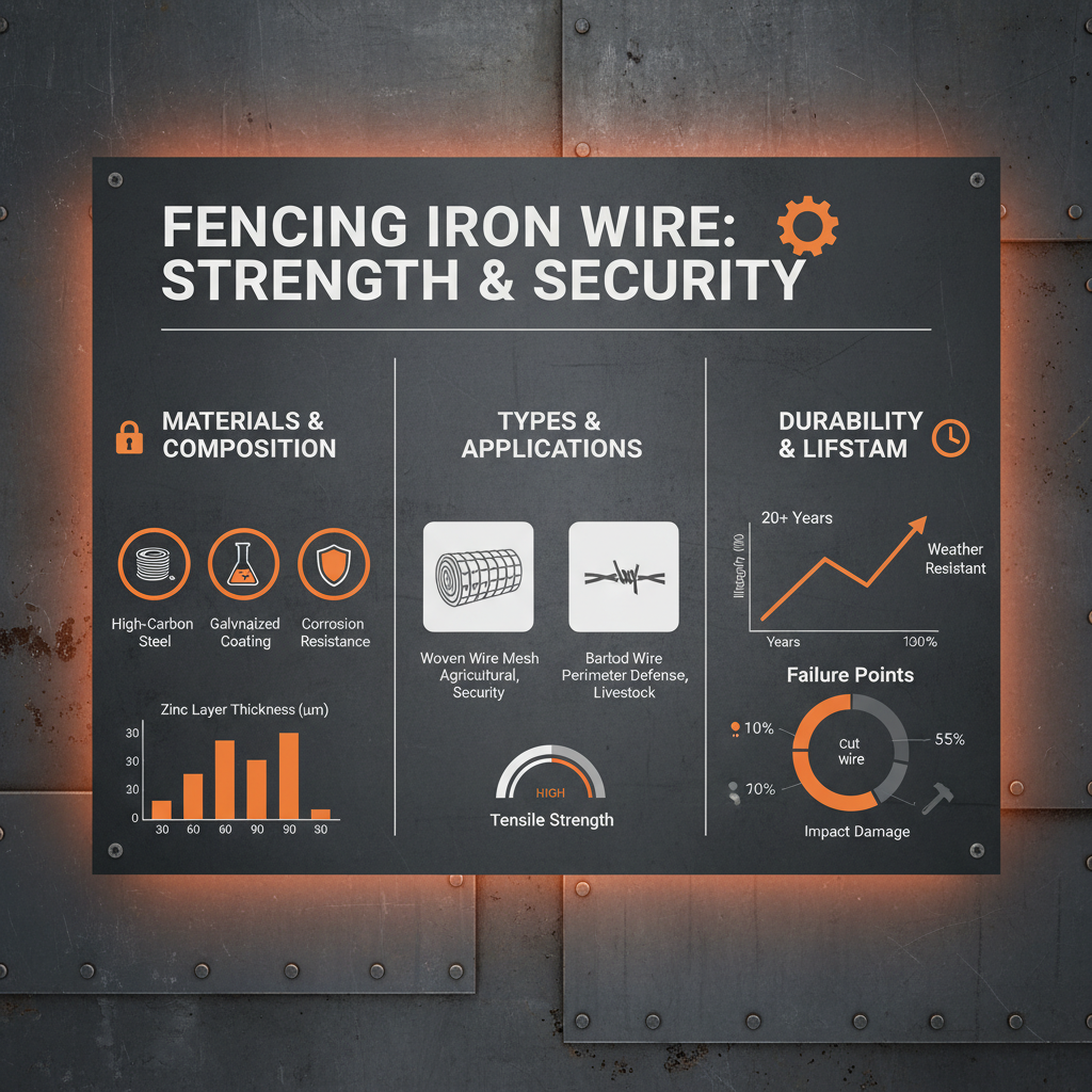 Fencing Iron Wire Applications Security and Sustainable Solutions