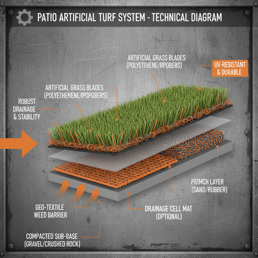 Transform Your Outdoor Space with Durable Artificial Grass for Patio