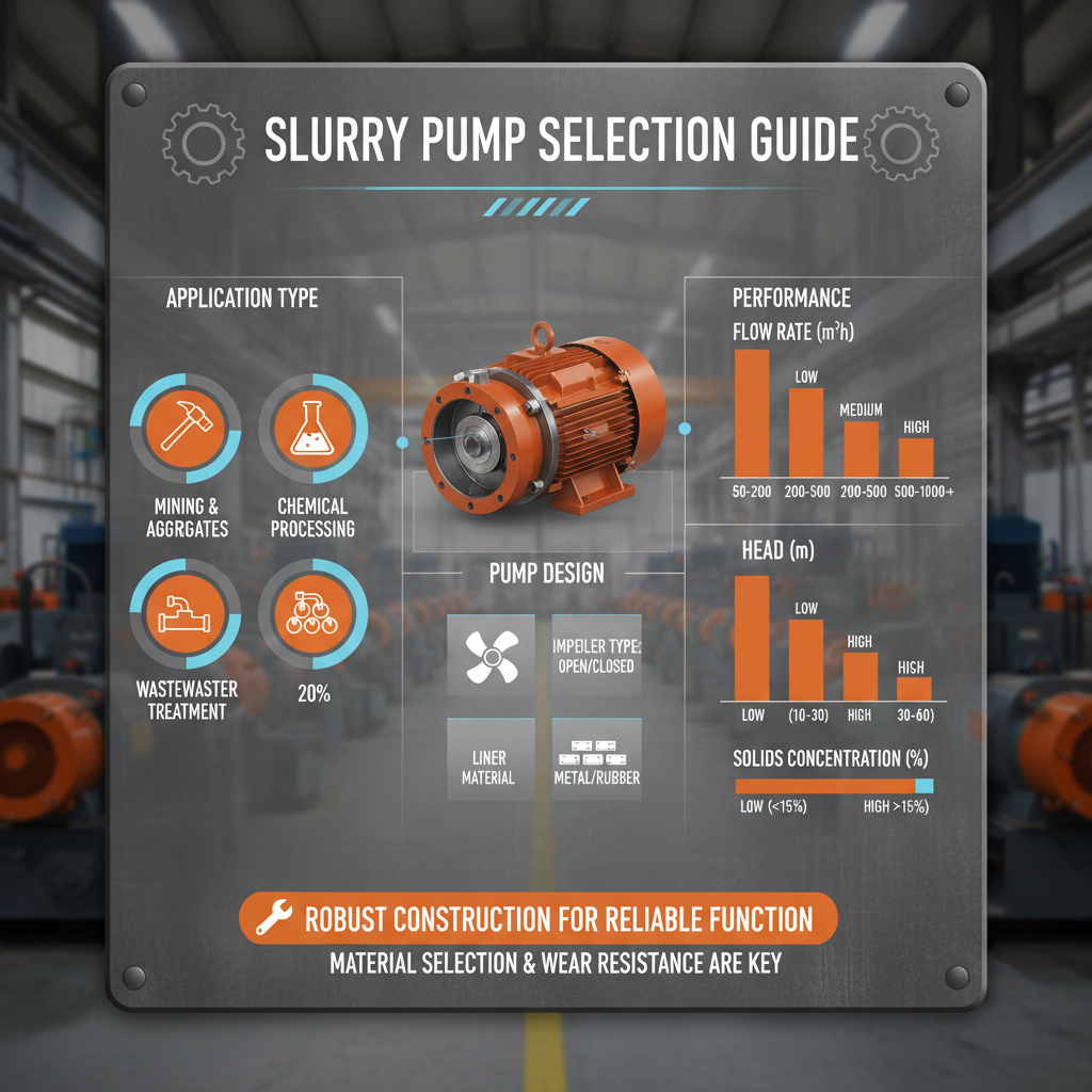 Optimizing Industrial Operations with Effective Slurry Pump Selection