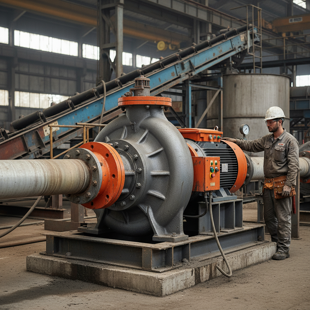 Optimizing Industrial Processes with High Performance Centrifugal Slurry Pumps