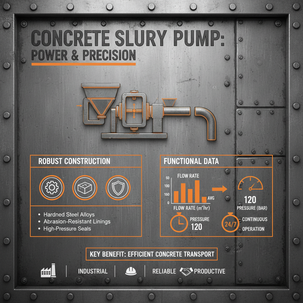 Optimizing Material Transport with Advanced Concrete Slurry Pump Technology