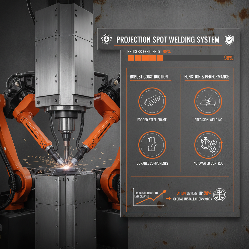 Advancements in Projection Spot Welding Machine Technology and Industrial Applications
