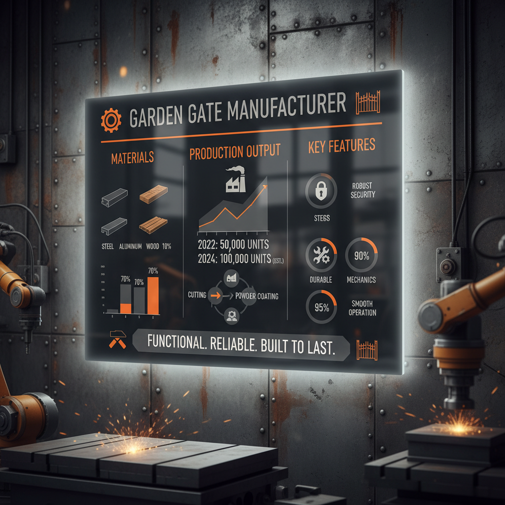 Comprehensive Guide to Garden Gate Manufacturing and Leading Manufacturers