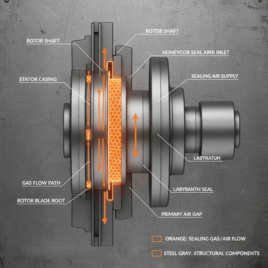 Advanced Honeycomb Seal Gas Turbine Technology for Efficient Power Generation