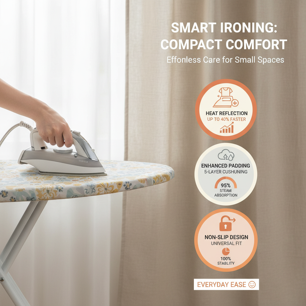 The Essential Guide to Small Ironing Board Cover and Pad Selection and Usage
