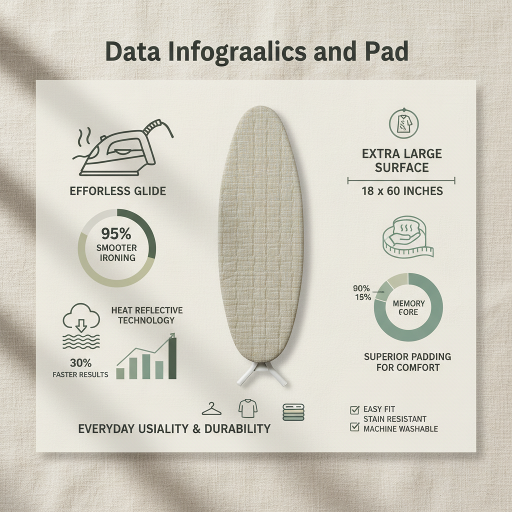 Investing in a Quality large ironing board cover and pad for Efficient Ironing