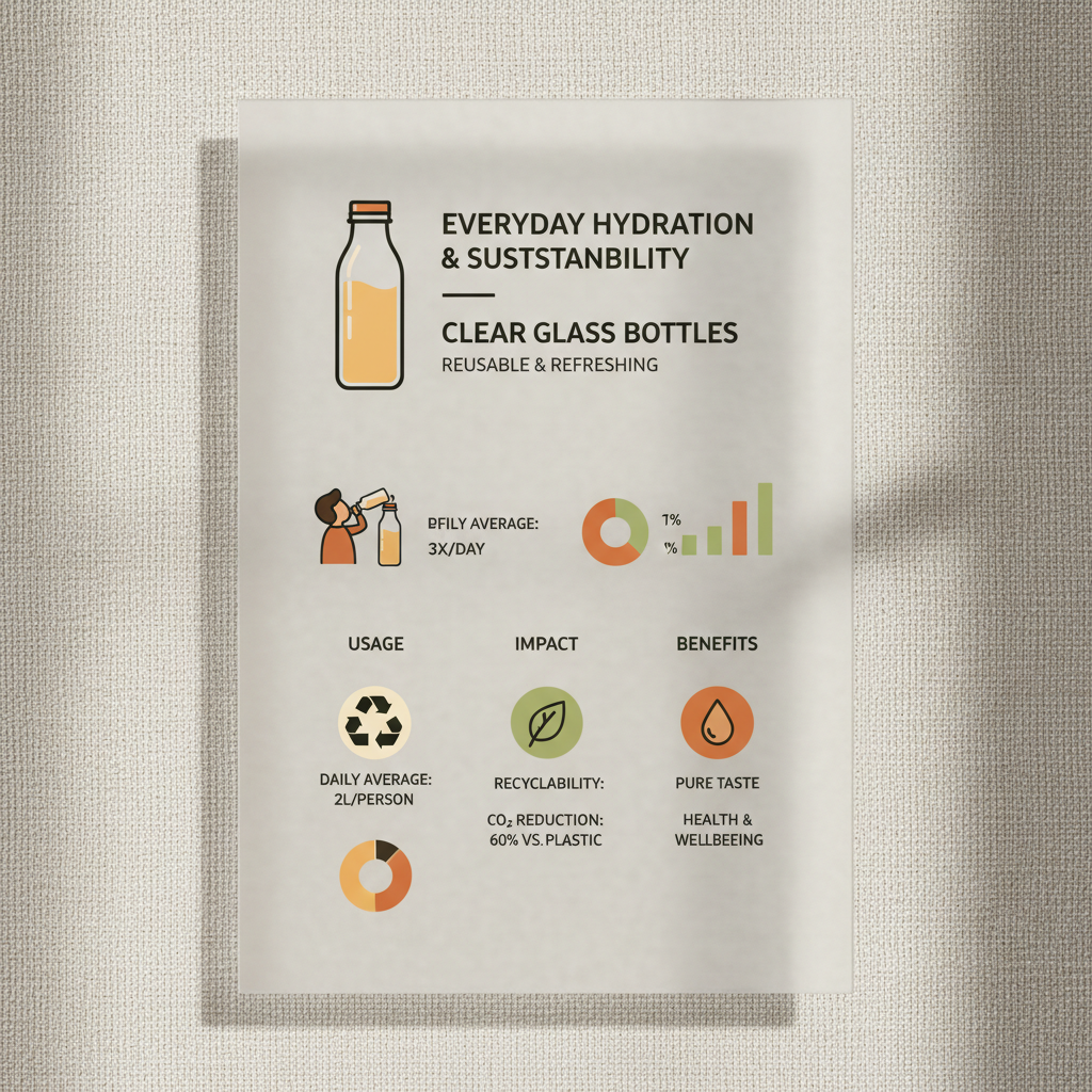 The Enduring Value of Clear Glass Bottles in Modern Packaging