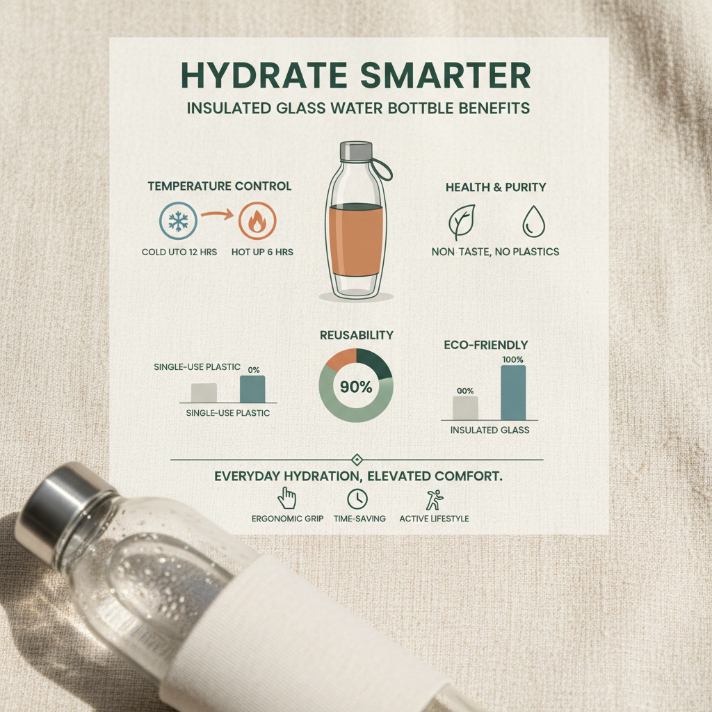 The Rise of Insulated Glass Water Bottles for Sustainable Hydration