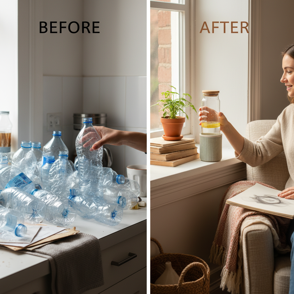 The Growing Popularity of Reusable Glass Water Bottles for Sustainable Hydration
