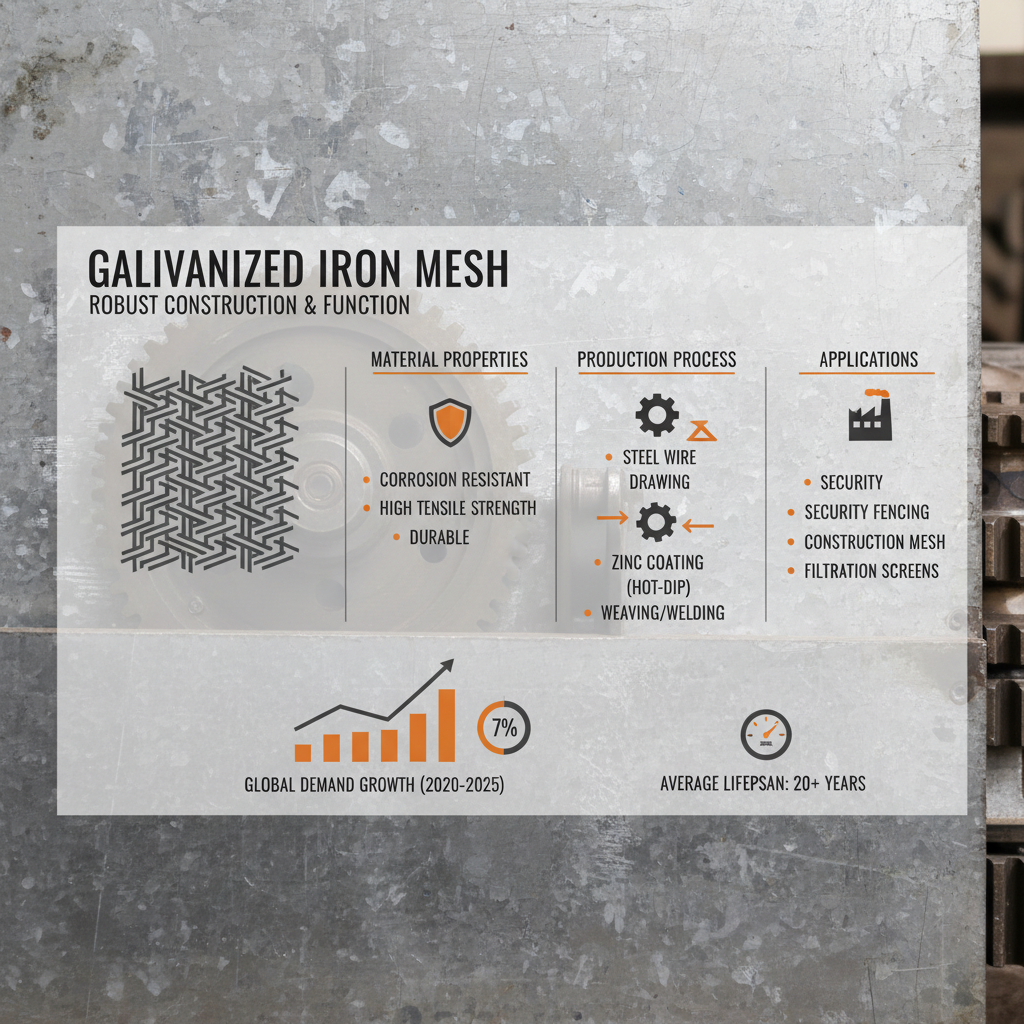 The Versatility and Global Impact of Galvanised Iron Mesh Applications