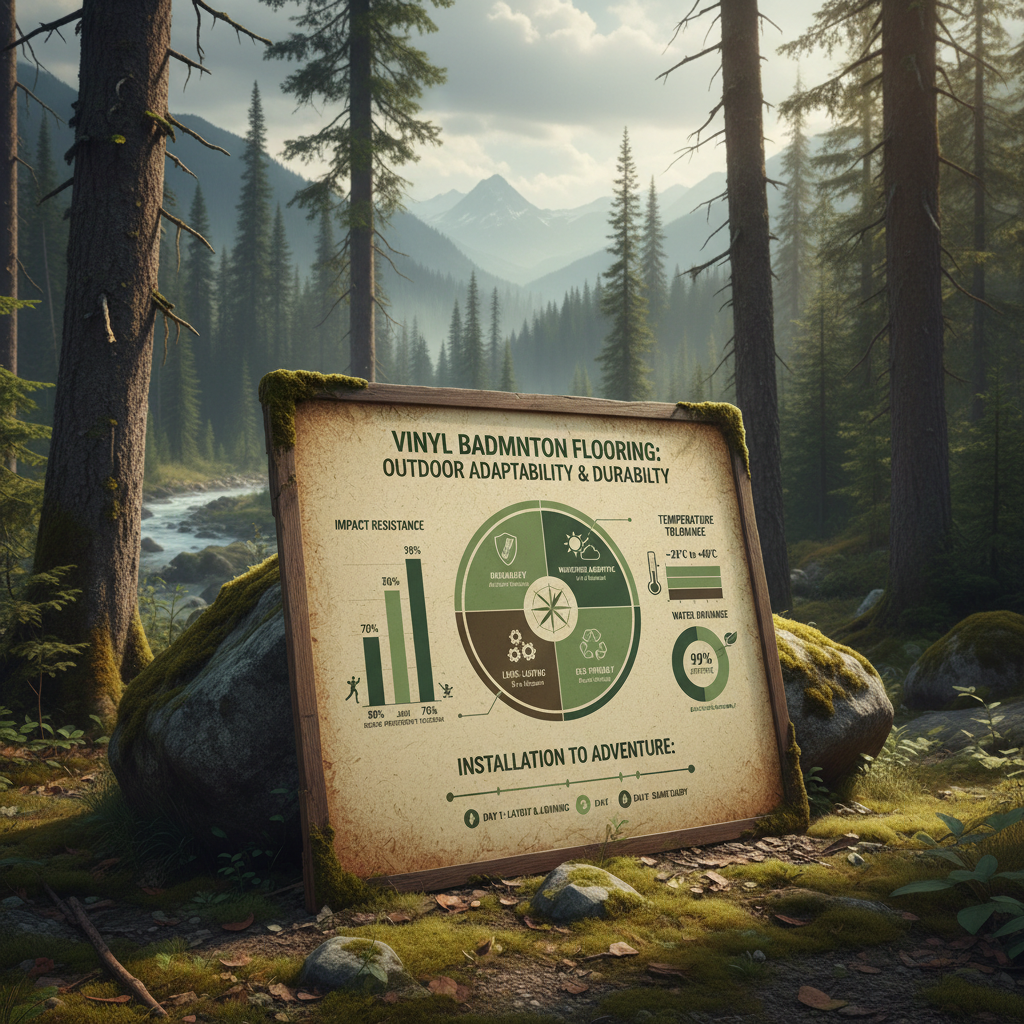 High Performance Vinyl Badminton Floor for Competitive and Recreational Play