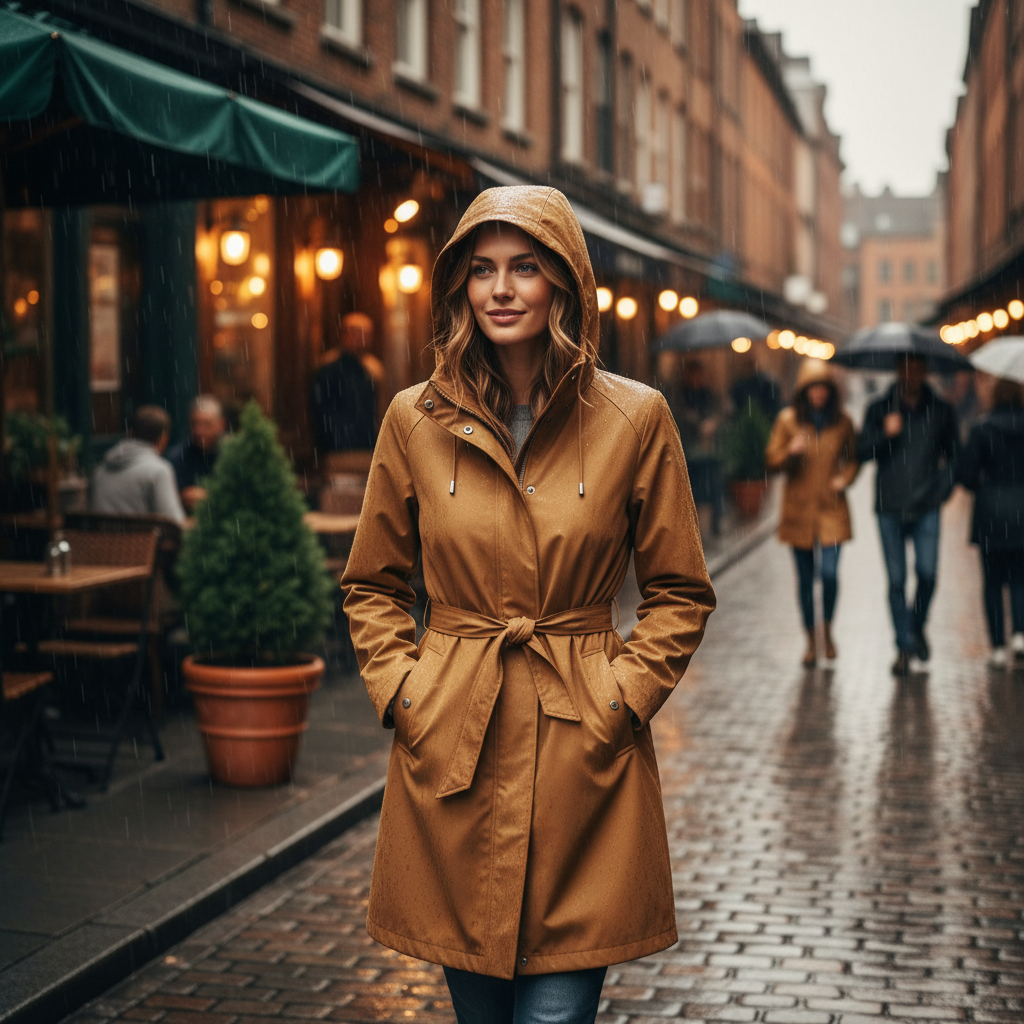 Exploring the Versatility and Importance of the Belted Raincoat with Hood