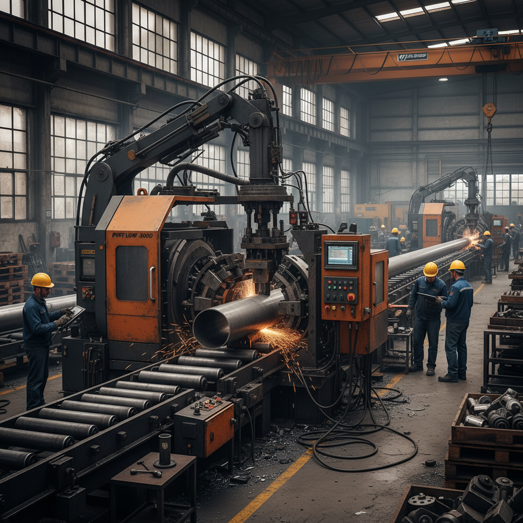 Advancements in Pipe Processing Machines for Modern Infrastructure Development