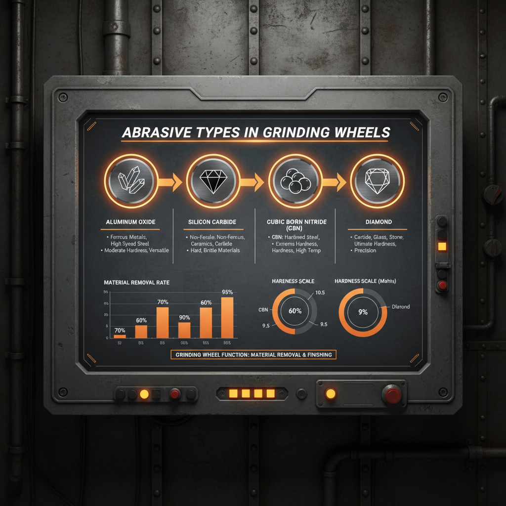 Understanding Types of Abrasives in Grinding Wheel for Optimal Performance