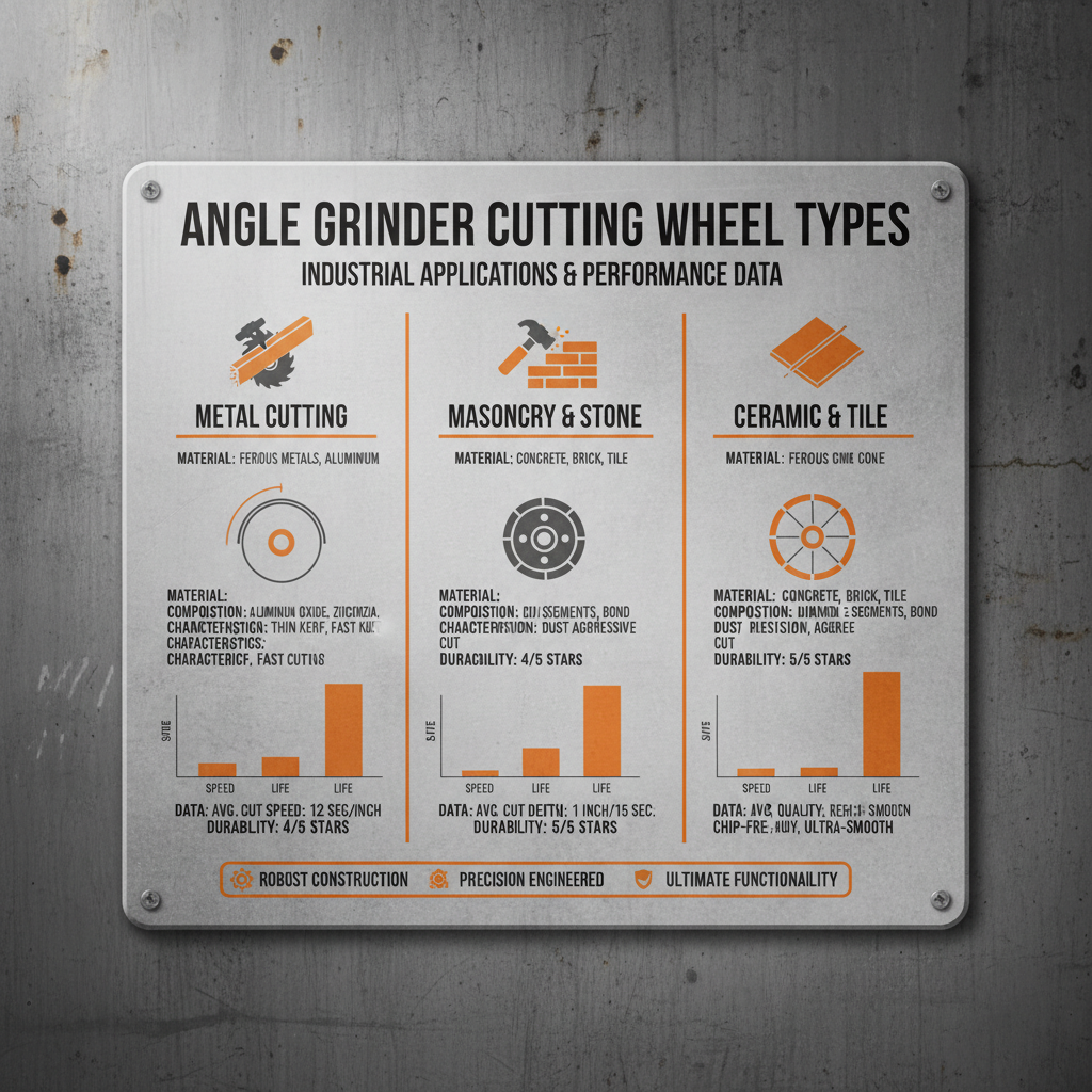 Exploring Diverse Angle Grinder Cutting Wheel Types and Their Applications
