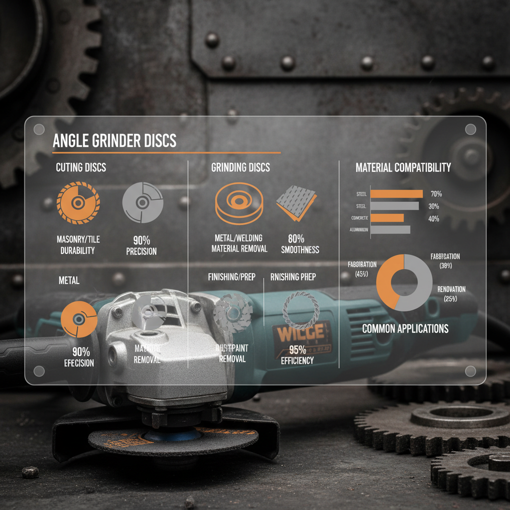 Understanding Angle Grinder Discs Types for Optimal Performance and Safety