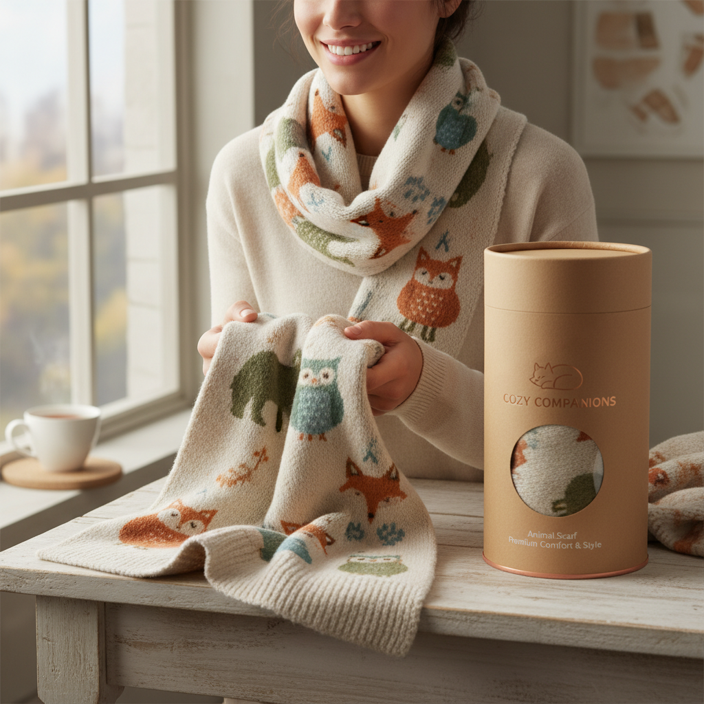 Exploring the World of Animal Scarves Design Trends and Global Impact