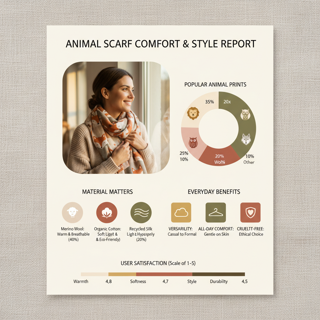 Exploring the World of Animal Scarves Design Trends and Global Impact
