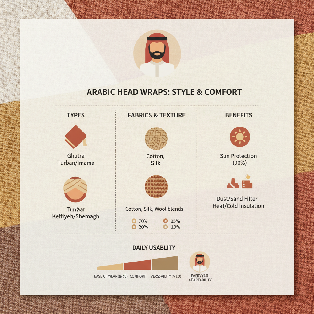 Exploring the Cultural Significance and Modern Fashion of the Arabic Head Wrap