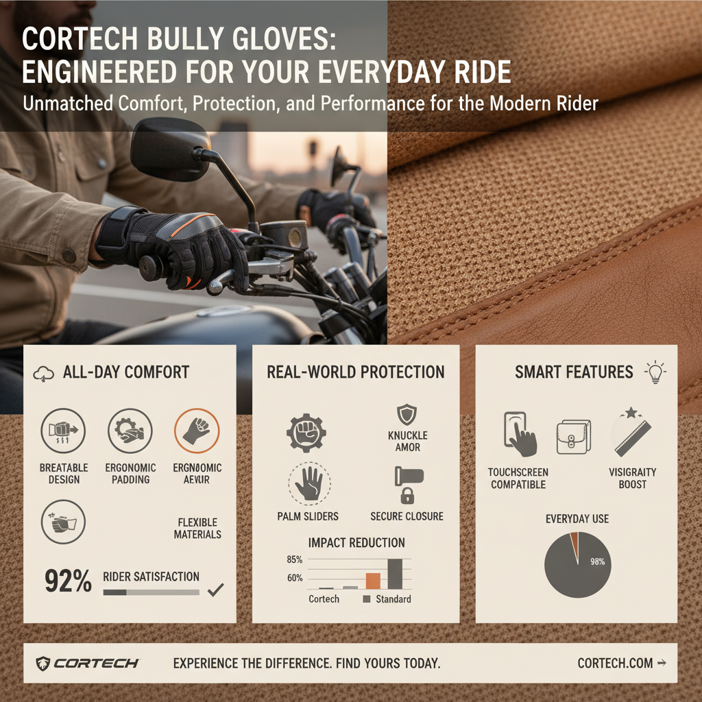 Cortech Bully Gloves Superior Hand Protection for Industrial and Tactical Use