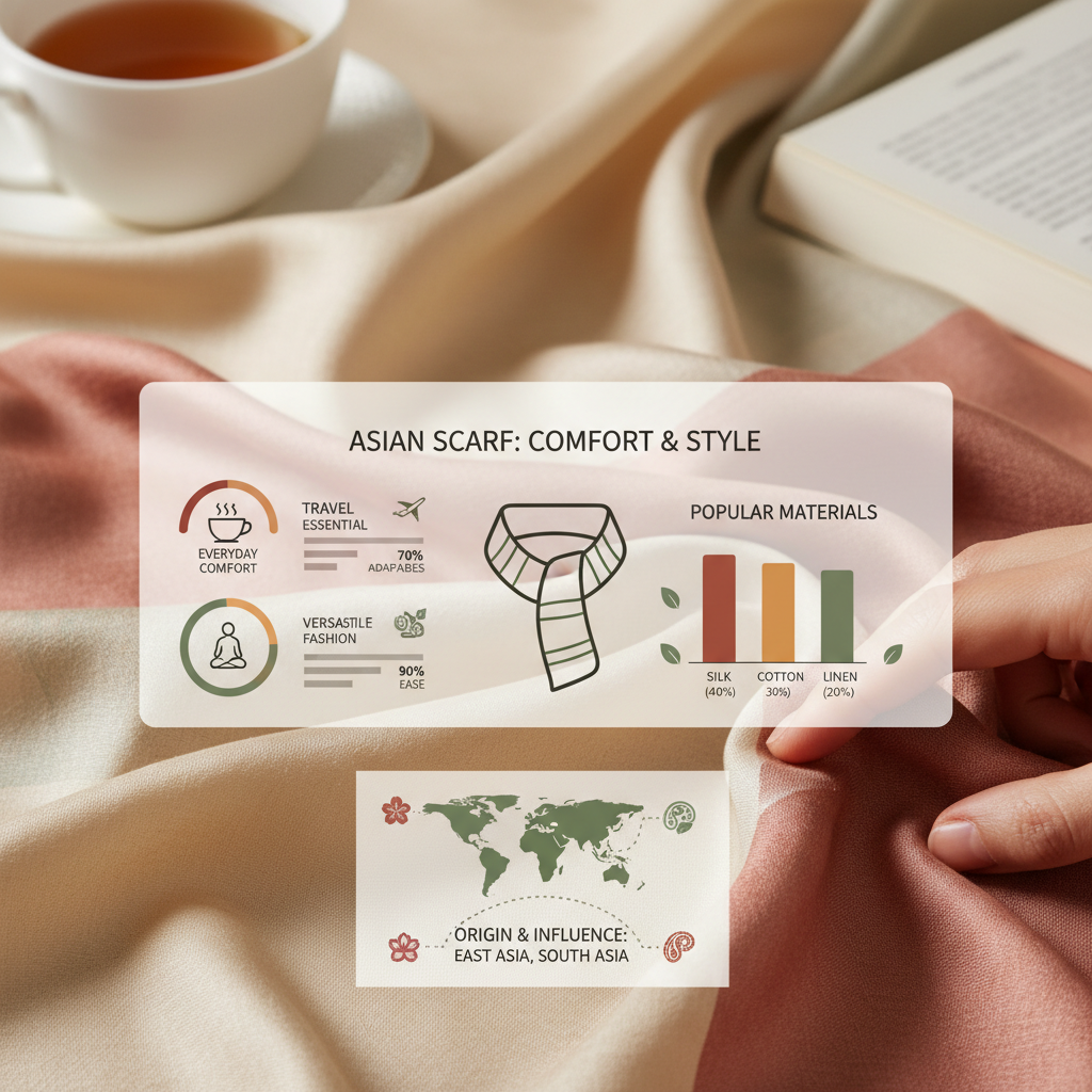 The Allure and Legacy of the Asian Scarf A Cultural and Economic Exploration