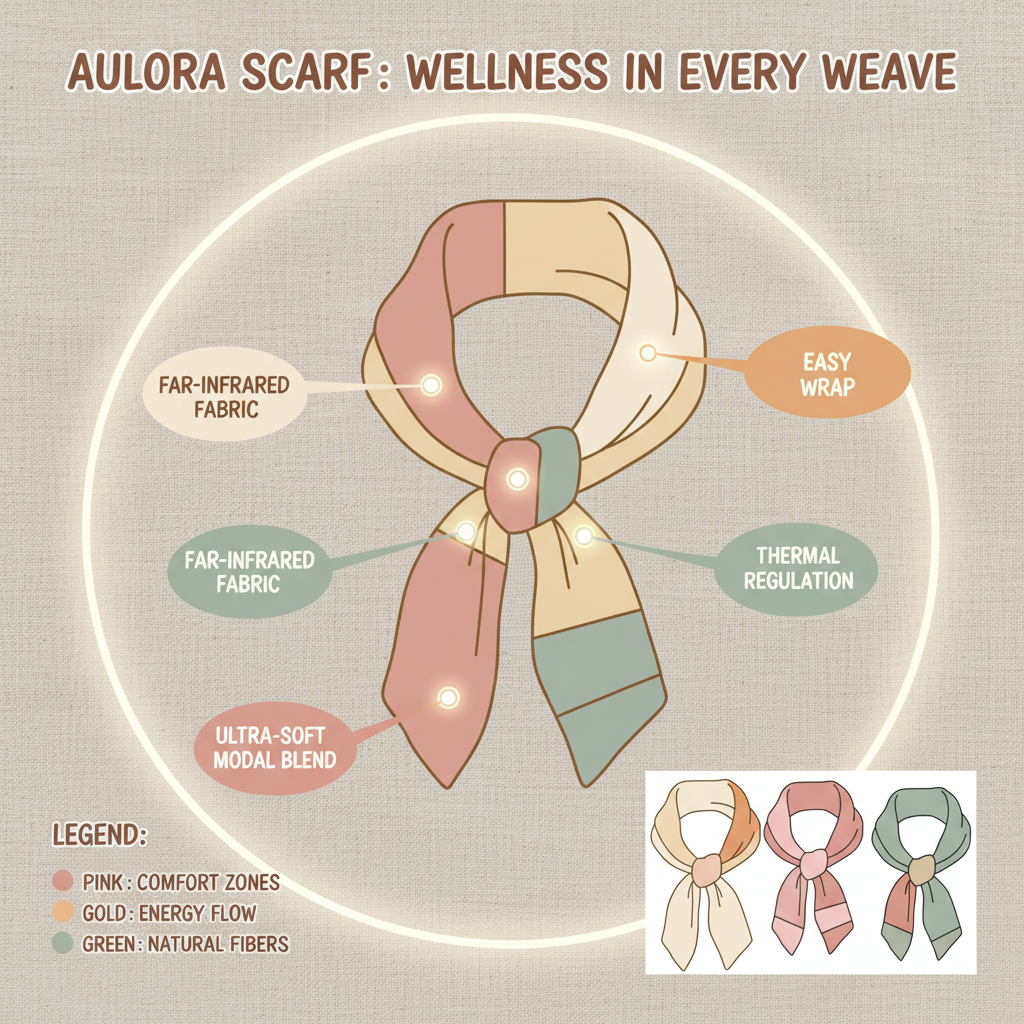 Aulora Scarf A Revolutionary Wellness Textile for Enhanced Wellbeing