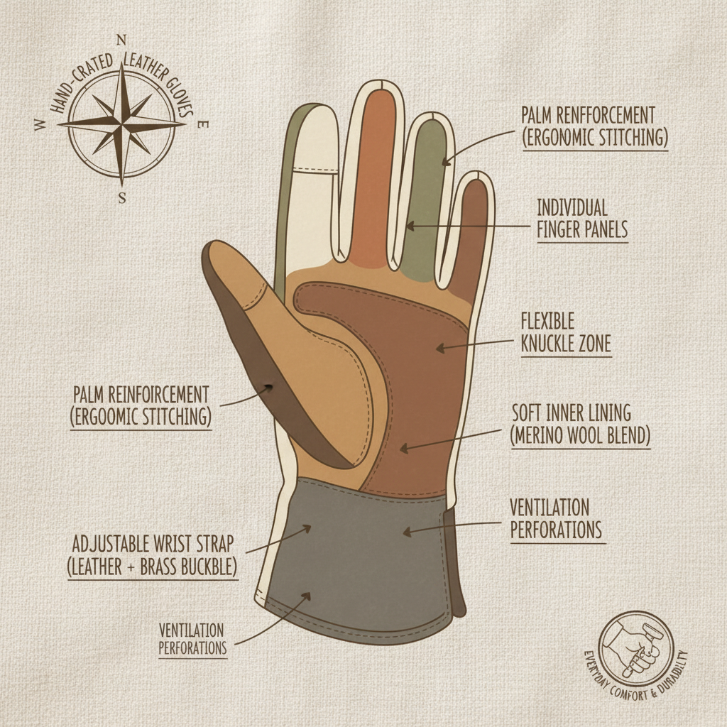 Explore the Art and Function of Custom Made Leather Gloves for Superior Comfort