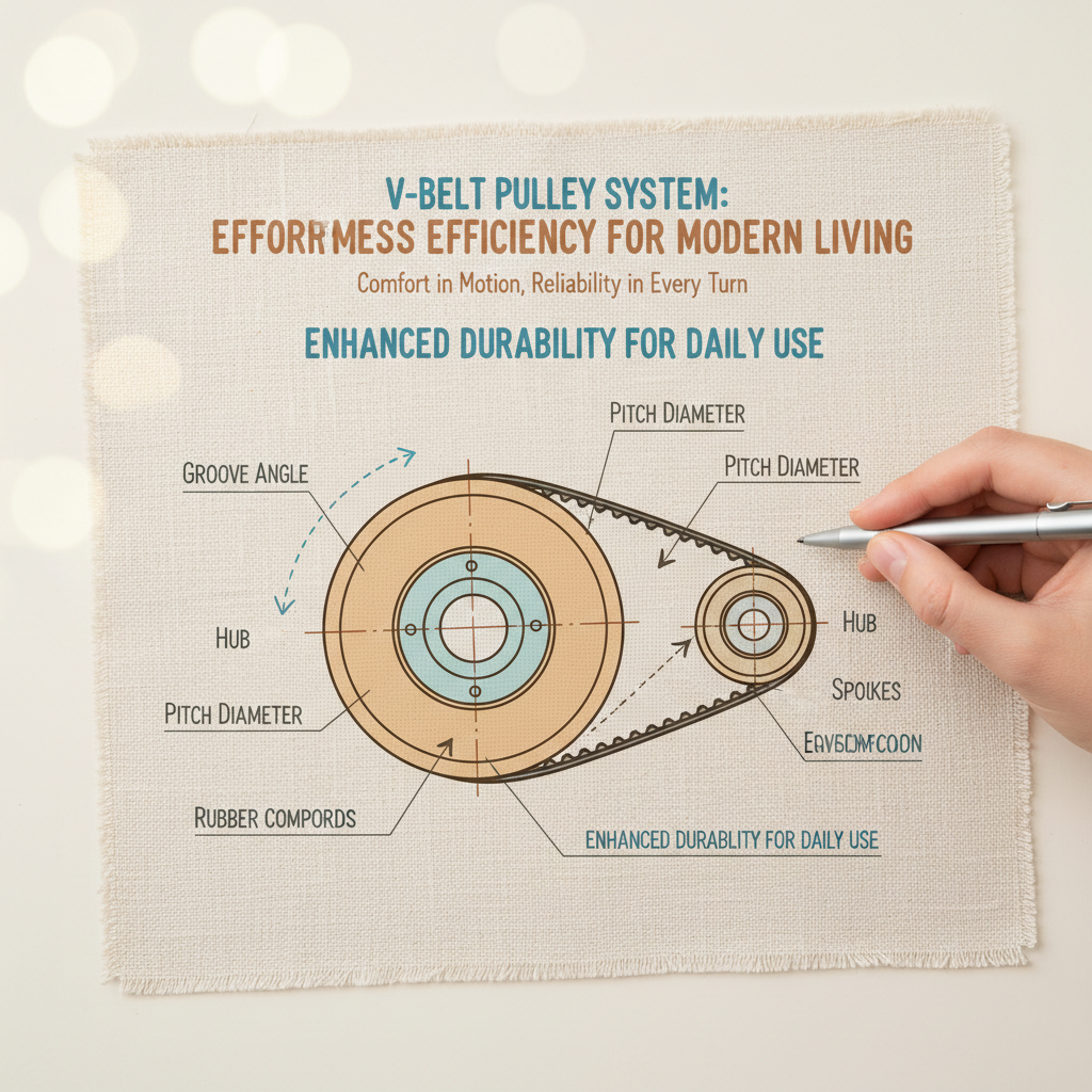 Expert V Belt Pulley Manufacturers Driving Industrial Power Transmission Solutions