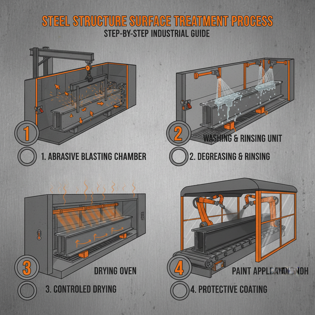 Comprehensive Guide to Steel Structure Surface Treatment Equipment and Technologies