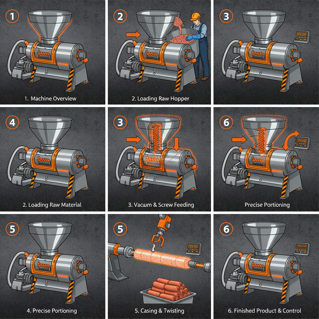 Advanced Vacuum Sausage Filler Technology for Optimal Meat Processing