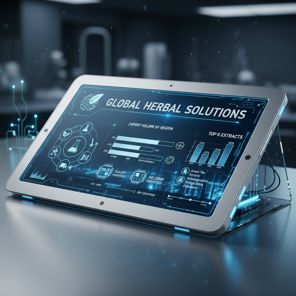 Reliable Herbal Extract Exporter Driving Growth in Natural Products