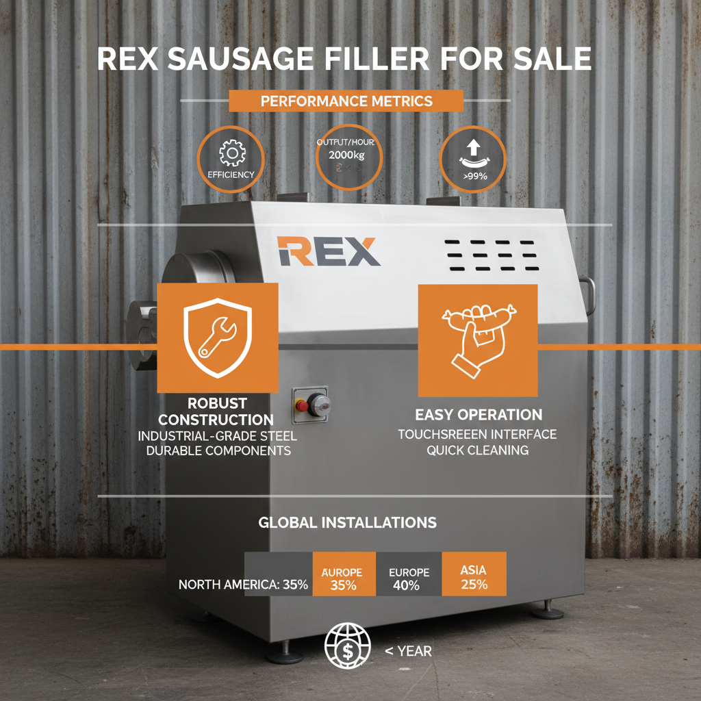 Optimize Sausage Production with a Rex Sausage Filler for Sale