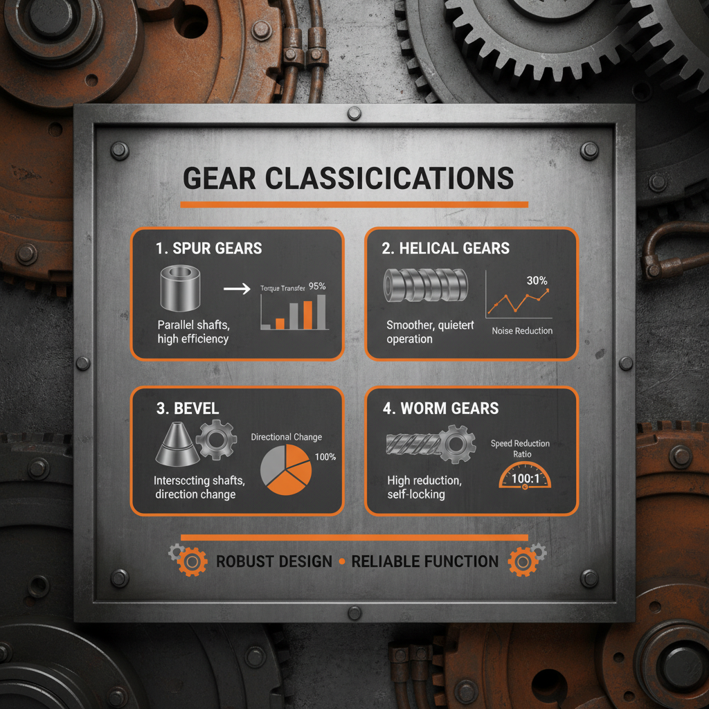 Understanding The Four Types Of Gears And Their Global Impact