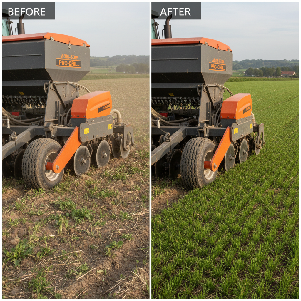 Investing in a Robust Grass Seed Drill for Sale to Enhance Farm Productivity