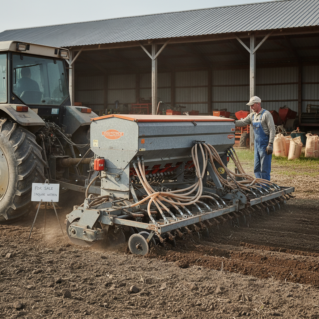 Maximize Your Yields with a High Quality 3 point seed drill for sale