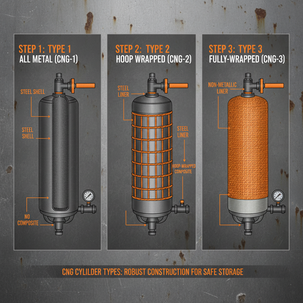 Exploring Different Types of CNG Cylinder for Safety and Efficiency