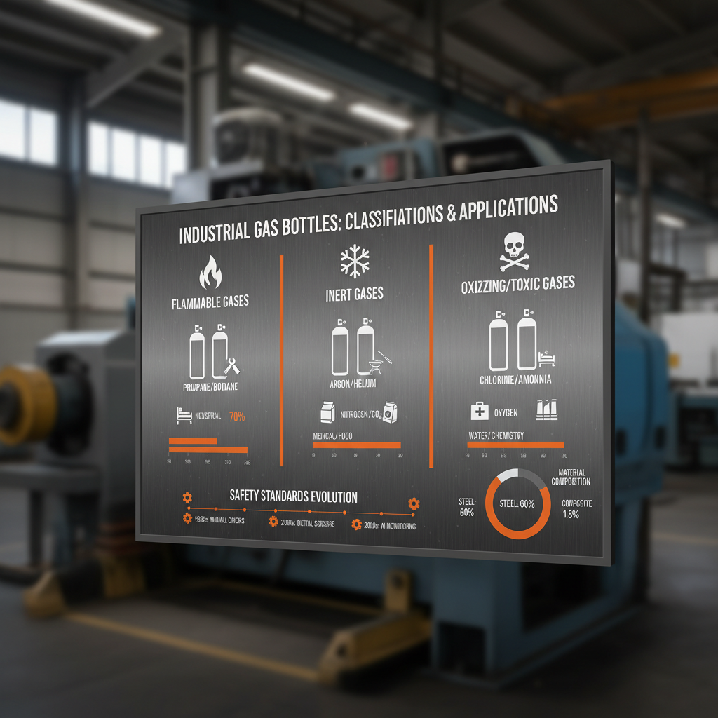 Understanding the Diverse Landscape of different types of gas bottles and Their Applications