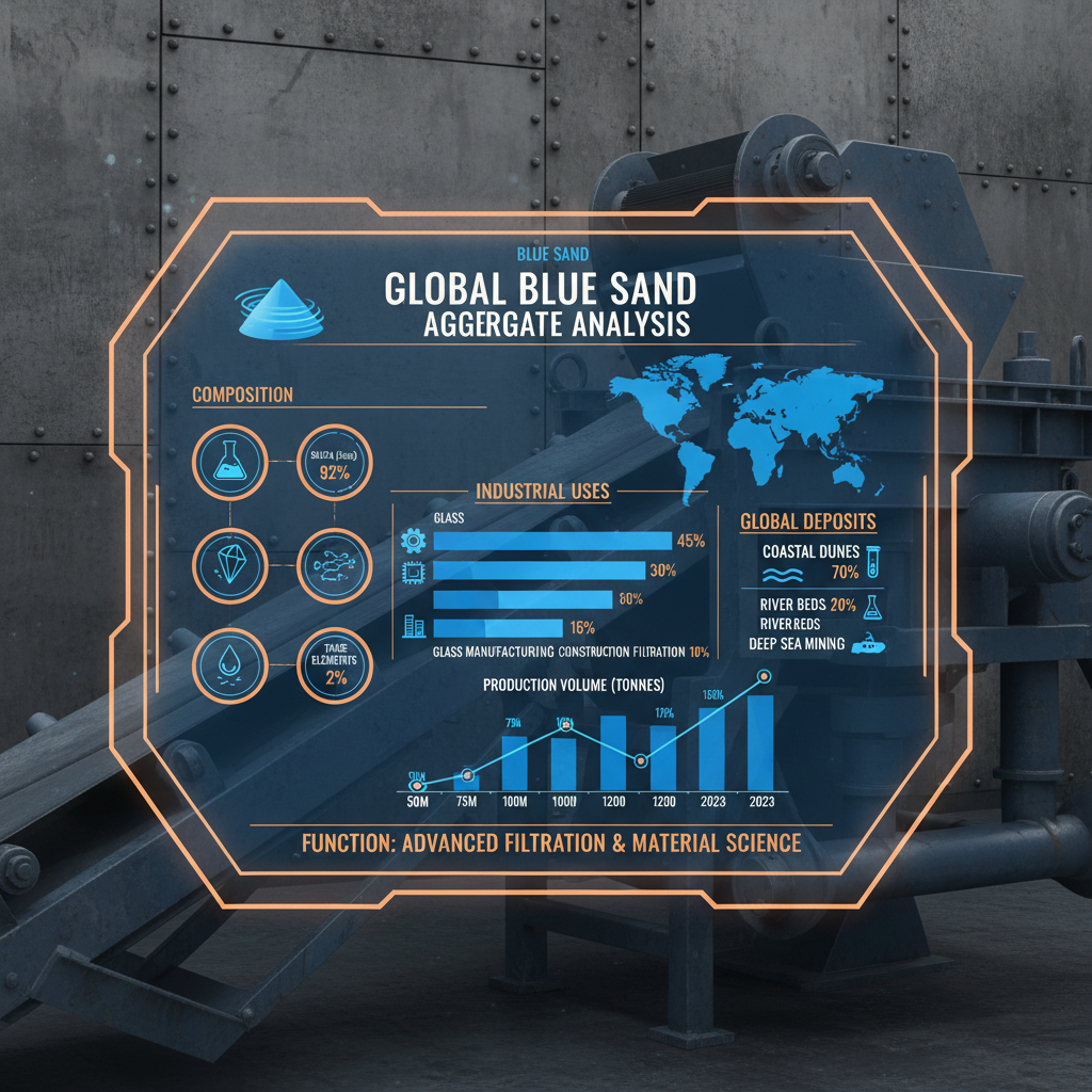 Exploring the Versatility and Applications of Blue Colored Sand Materials