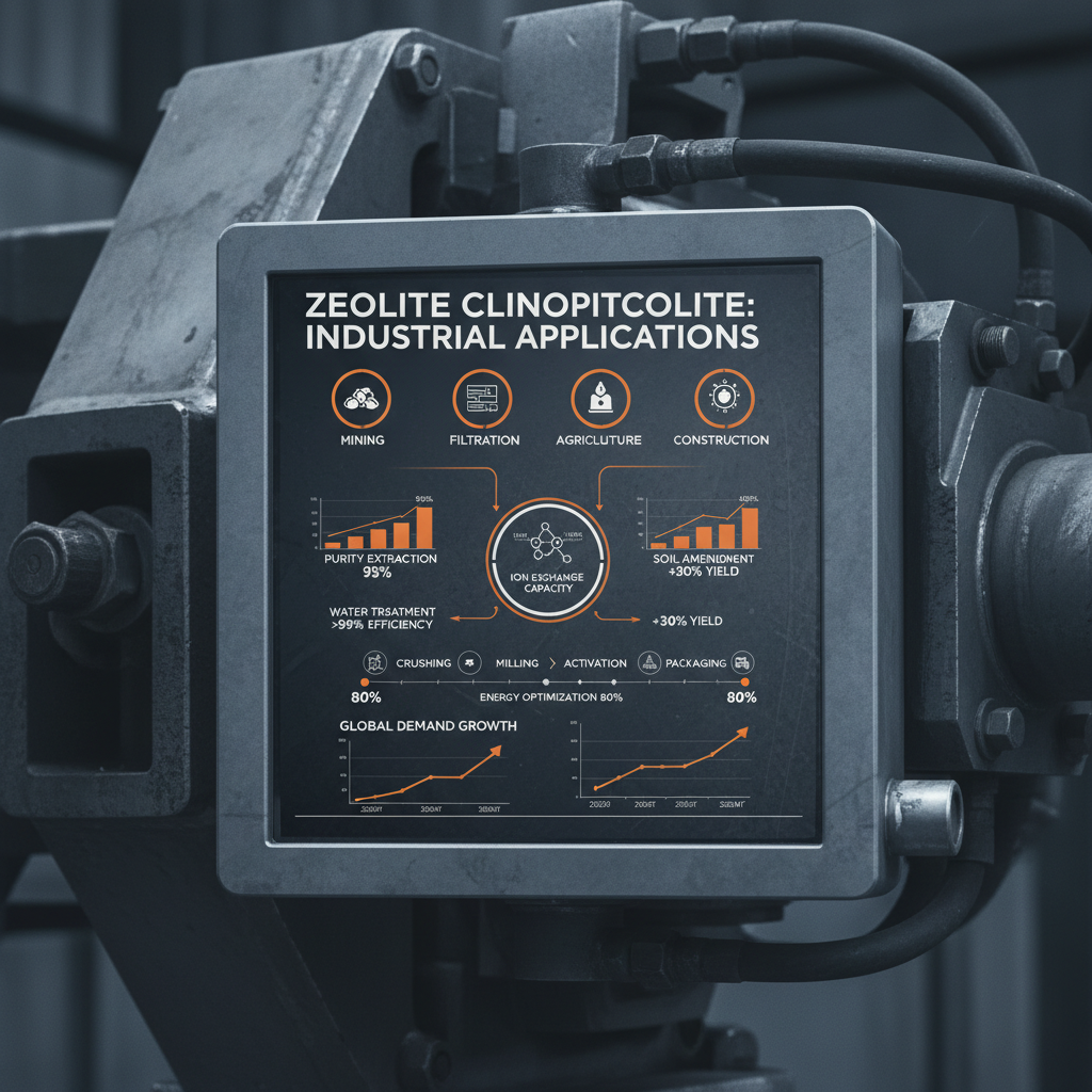 Exploring the Versatility of Zeolite Clinoptilolite for Sustainable Solutions