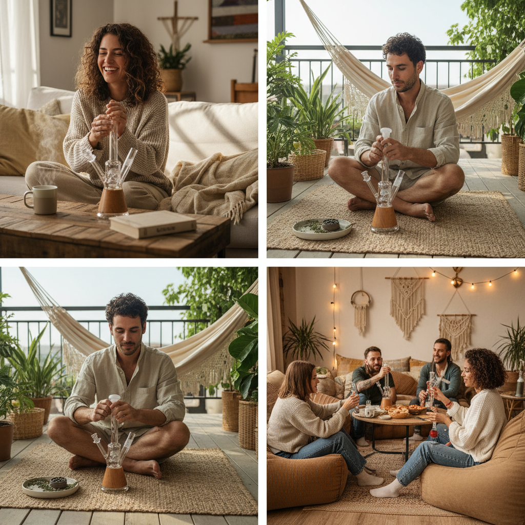 Exploring the Diverse Landscape of Types of Bong for Cannabis Enthusiasts