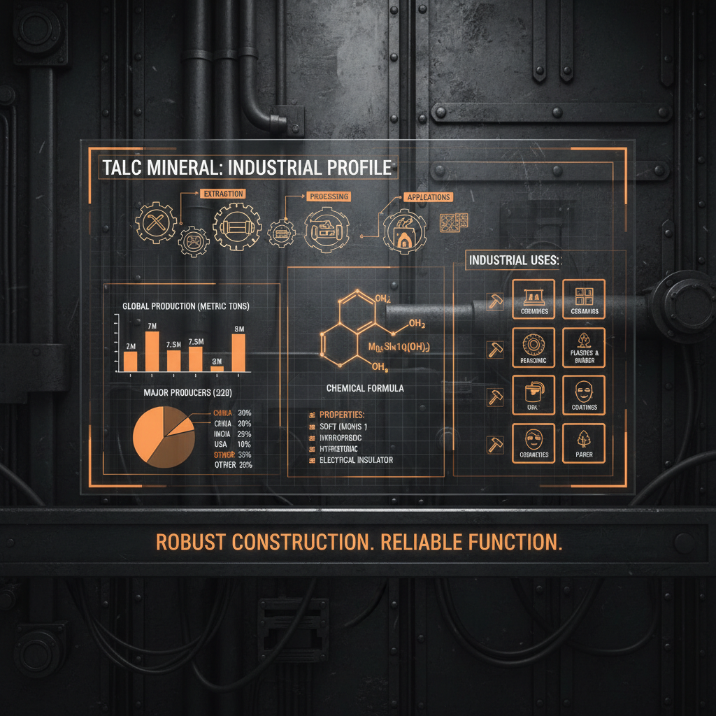 Exploring the Versatile Applications and Future of Talc Mineral