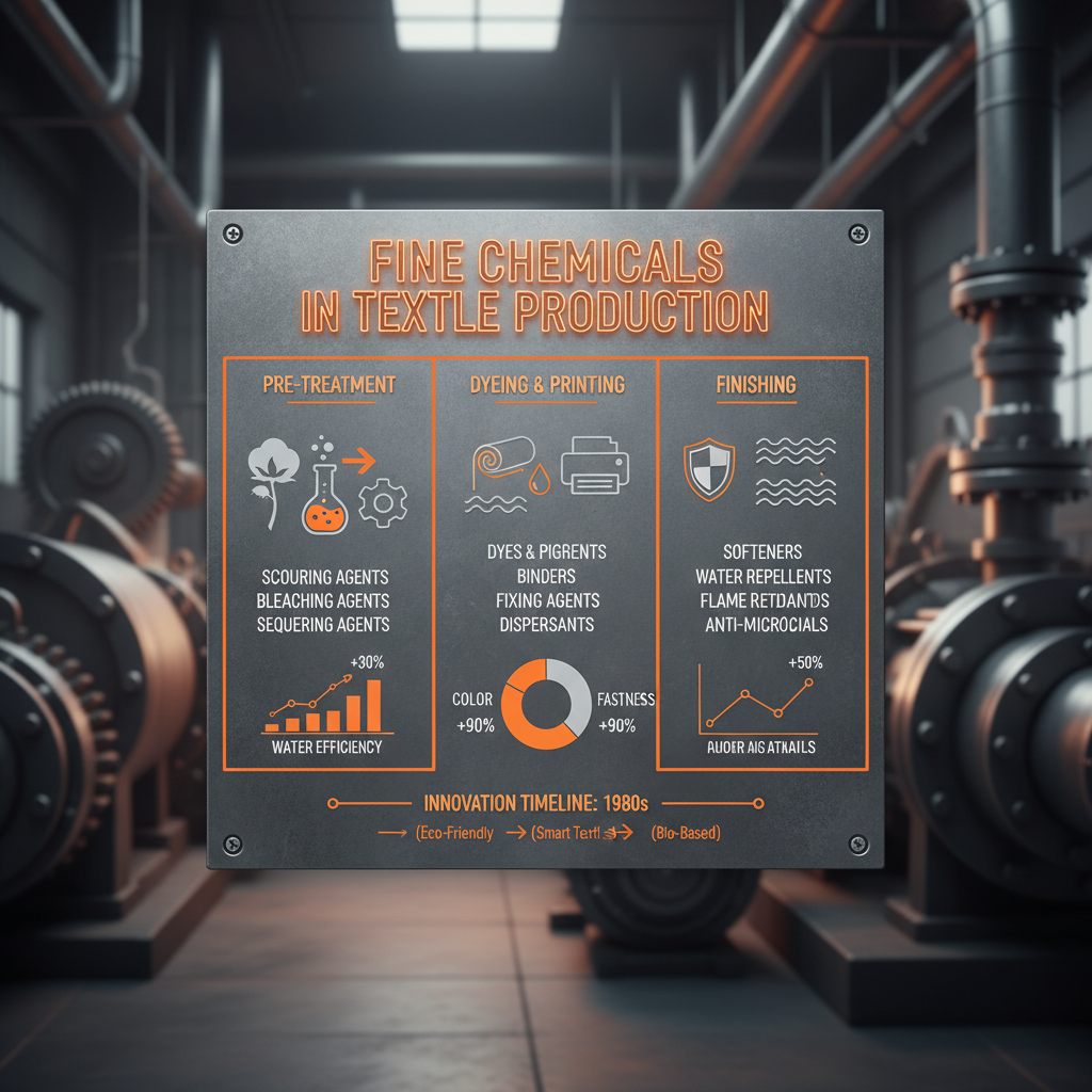 The Vital Role of Fine Chemical Used in Textile Industries for Modern Fabric Innovation